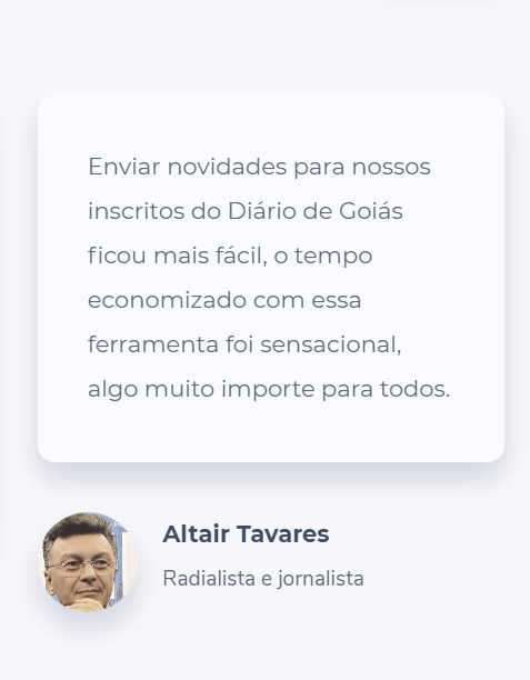 Zap Fácil depoimento