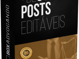 +500 Posts Editáveis para Advogados